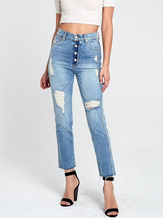 REVICE Denim - NWT Revice Dream Fit Sweet Monday Wash Distressed Jeans 29 (*Read)